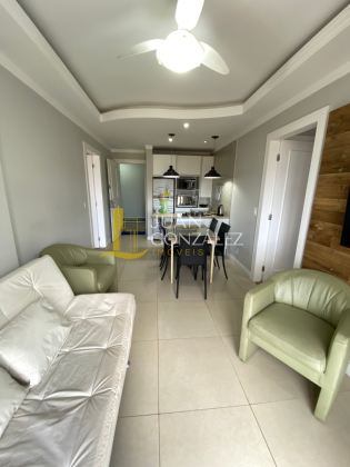 Apartamento Moderno com 2 Suítes e Vista Lateral para o Mar