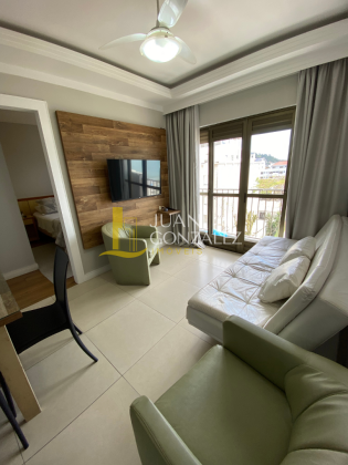 Apartamento Moderno com 2 Suítes e Vista Lateral para o Mar