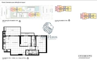 Apartamento com 1 quarto e uma Suite Master no Grant Home Club