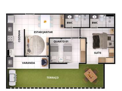 Apartamento à venda em Santa Rosa