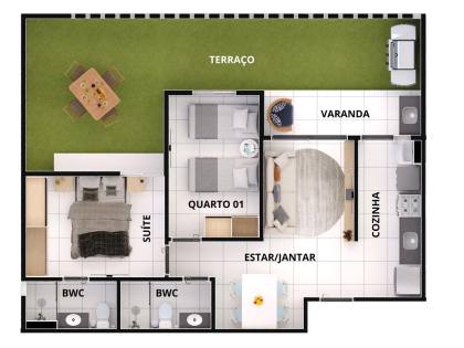 Apartamento à venda em Santa Rosa