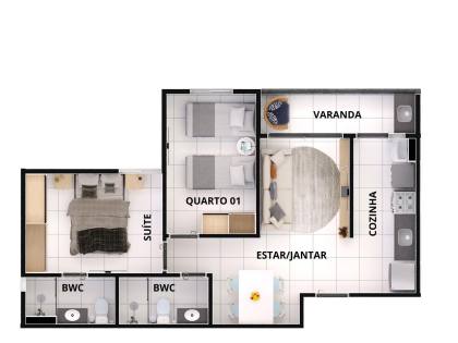 Apartamento à venda em Santa Rosa
