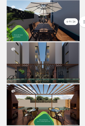Apartamento no portal sudoeste.