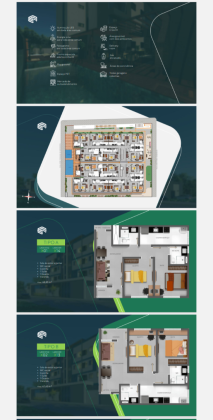 Apartamento no portal sudoeste.