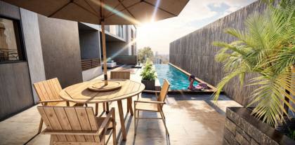Apartamentos com varanda no Portal dos Bosques