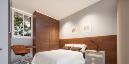 Apartamentos com varanda no Portal dos Bosques