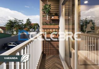 Apartamentos localizados no bairro Jardim Tavares com varanda