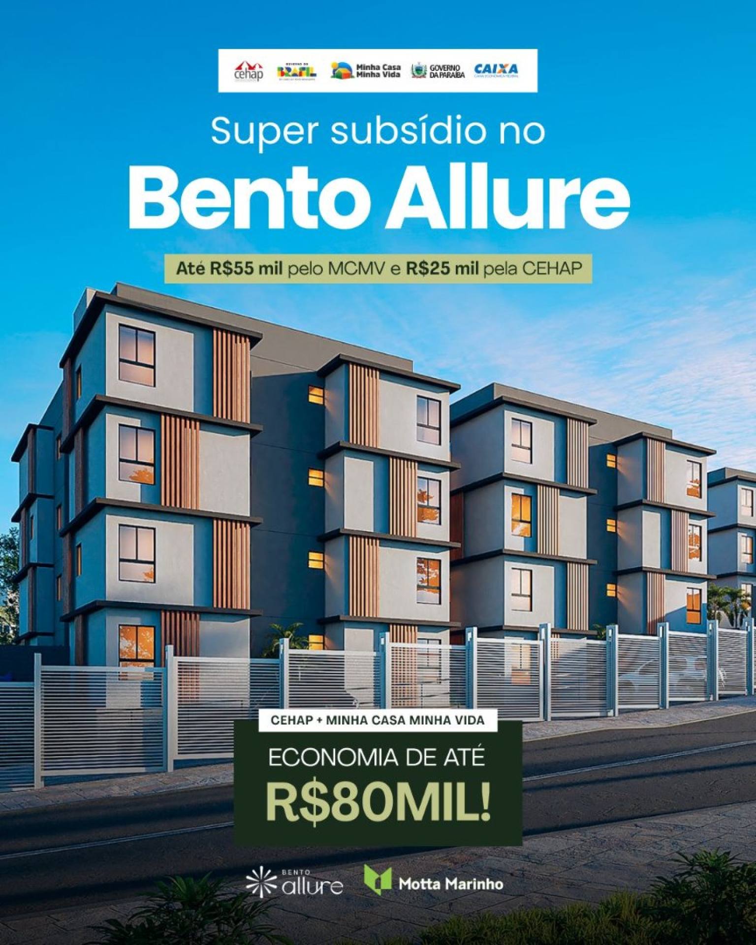 Apartamento para Vender no Centro Bairro Bento