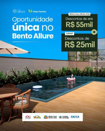 Apartamento para Vender no Centro Bairro Bento