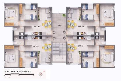 Apartamento para Vender no Centro Bairro Bento