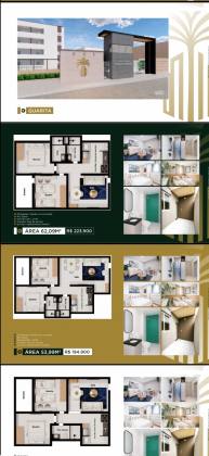 Apartamentos com Suíte e Gardem para vender próx a Juscelino Kubishek
