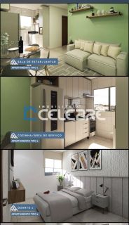 Residencial Bruxelas - Apartamento para vender Entrada Zero - Portal dos Bosques