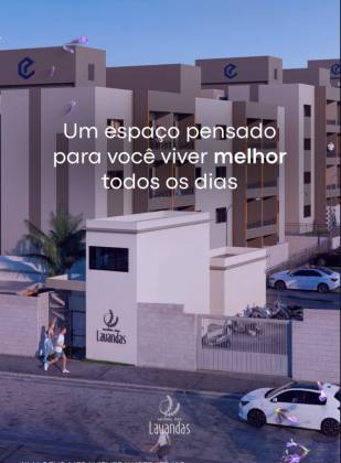 (Jardins das lavandas)Ótimos apartamentos com varanda e área de lazer no Bairro Monte Santo.