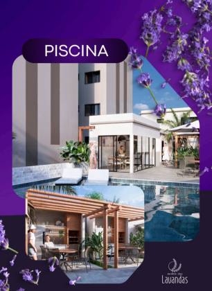 (Jardins das lavandas)Ótimos apartamentos com varanda e área de lazer no Bairro Monte Santo.