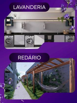 (Jardins das lavandas)Ótimos apartamentos com varanda e área de lazer no Bairro Monte Santo.