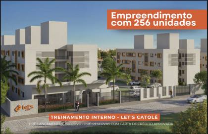 LANÇAMENTO EXCLUSIVO NO BAIRRO DE CATOLÉ/ LET’S CATOLE