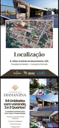 Apartamentos de 2 e 3 quartos com área de lazer no Bairro Presidente Médice