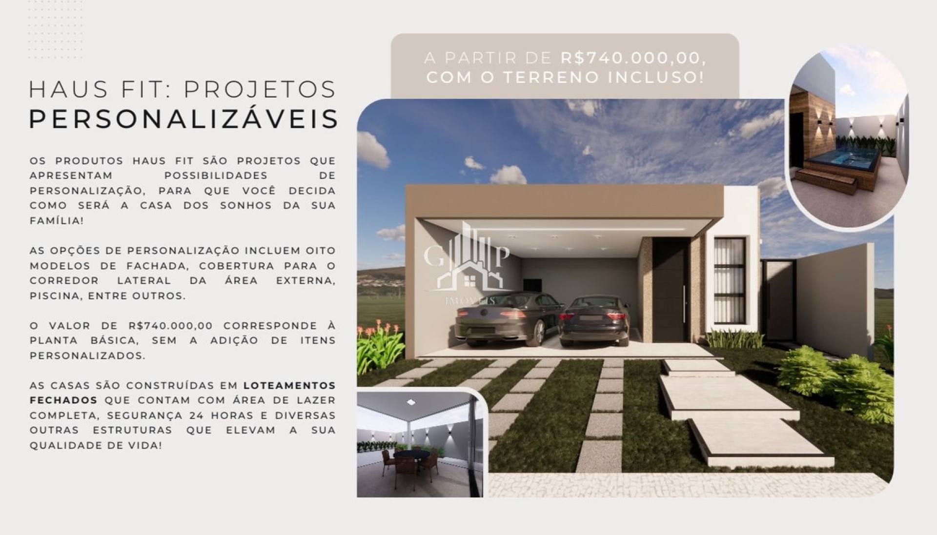 Excelente casa no condomínio Damha fit