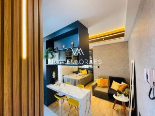 Apartamento Flat Mobiliado - Residencial Smart Residence - Altos do Esplanada - 1 Dormitório - 35m².
