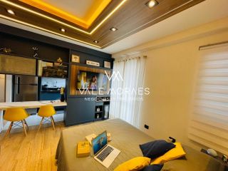 Apartamento Flat Mobiliado - Residencial Smart Residence - Altos do Esplanada - 1 Dormitório - 35m².