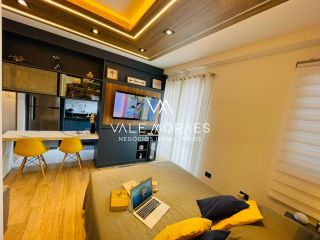 Apartamento Flat Mobiliado - Residencial Smart Residence - Altos do Esplanada - 1 Dormitório - 35m².