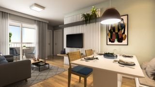 RESIDENCIAL DEL REY - 3/4 SENDO 1 SUÍTE