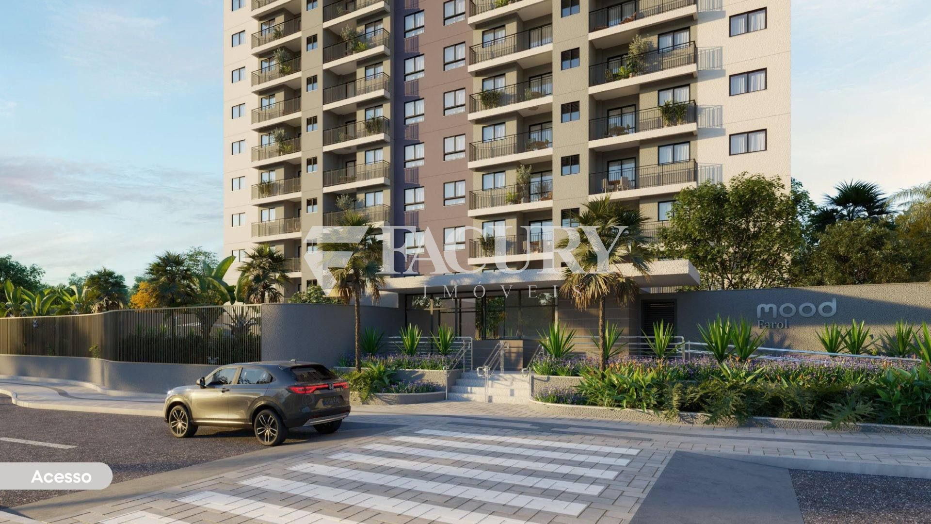 MOOD FAROL Apto 3/4 sendo 1 suíte e varanda