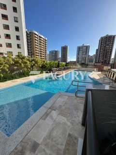 Condomínio Vittório Emanuele com 160m², 3 suítes e varanda com vista pro Rio Sergipe