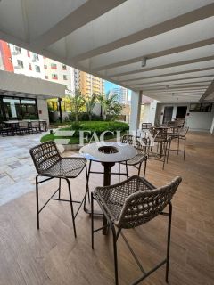 Condomínio Vittório Emanuele com 160m², 3 suítes e varanda com vista pro Rio Sergipe