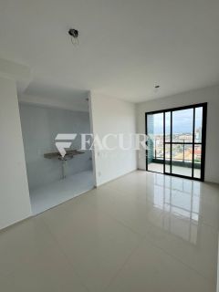 Marbello Residence, 2/4 sendo 1 suíte e varanda com vista livre pro mar