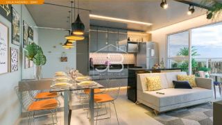Apartamento à venda na Aldeota, Fortaleza-CE: 2 quartos, 1 suíte, 2 salas, 2 vagas de garagem e 59m² de área!