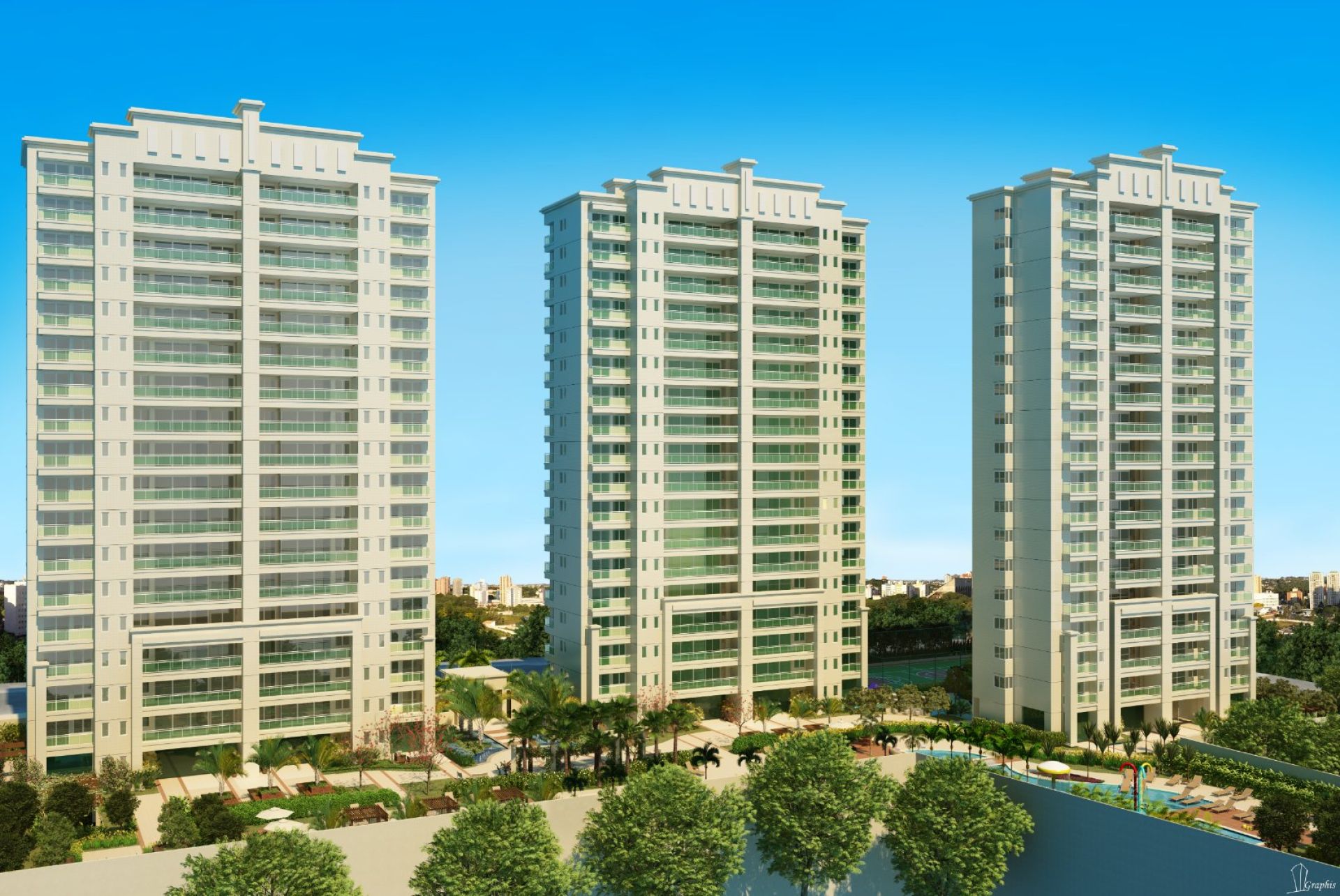 Residencial das Flores by Living Garden