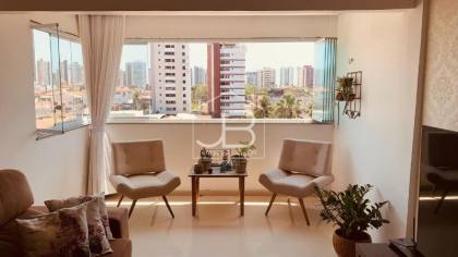 Apartamento à venda na Varjota: 3 quartos, 2 suítes, 2 salas, 2 vagas de garagem, 118m² em Fortaleza-CE!