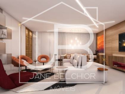 Apartamento de luxo no Meireles: 4 quartos, 4 suítes, 2 salas, 5 vagas de garagem, 230 m² - Fortaleza-CE.