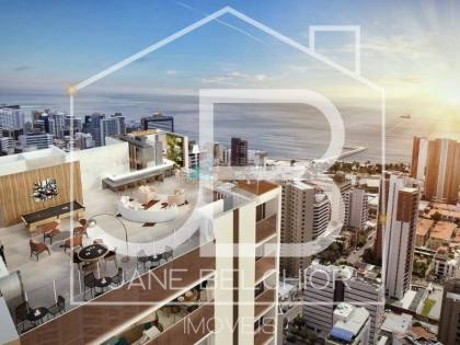 Apartamento de luxo no Meireles: 4 quartos, 4 suítes, 2 salas, 5 vagas de garagem, 230 m² - Fortaleza-CE.