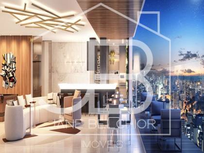 Apartamento de luxo no Meireles: 4 quartos, 4 suítes, 2 salas, 5 vagas de garagem, 230 m² - Fortaleza-CE.
