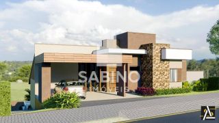 Casa de Condomínio para vender no bairro Recanto Santa Barbara em Jambeiro- 4 quartos