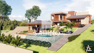 Casa de Condomínio para vender no bairro Recanto Santa Barbara em Jambeiro- 4 quartos