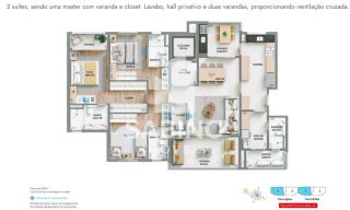 Apartamento para vender no bairro Vila Ema em São José Dos Campos