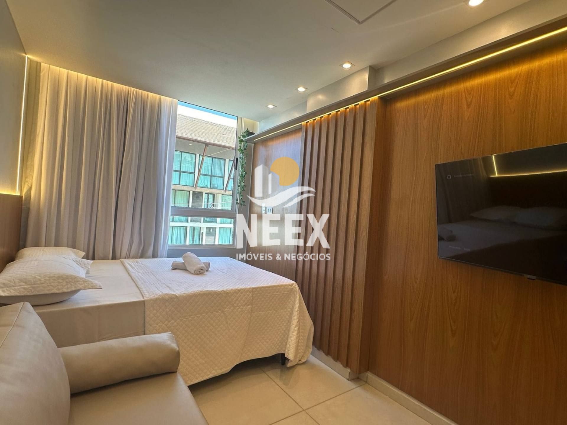 Flat Mobiliado com 20 m² Studio no Centro de Porto de Galinhas