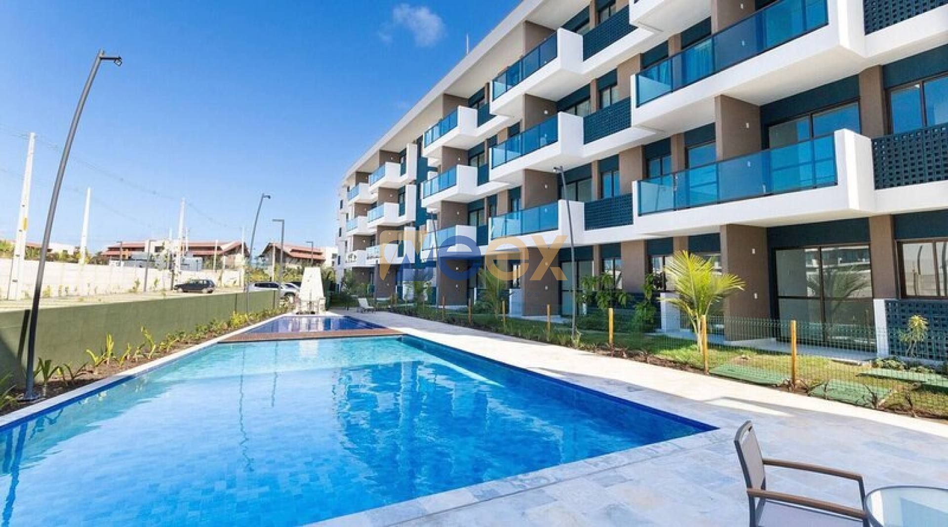 Apartamento Para Vender com 1 quarto em muro alto