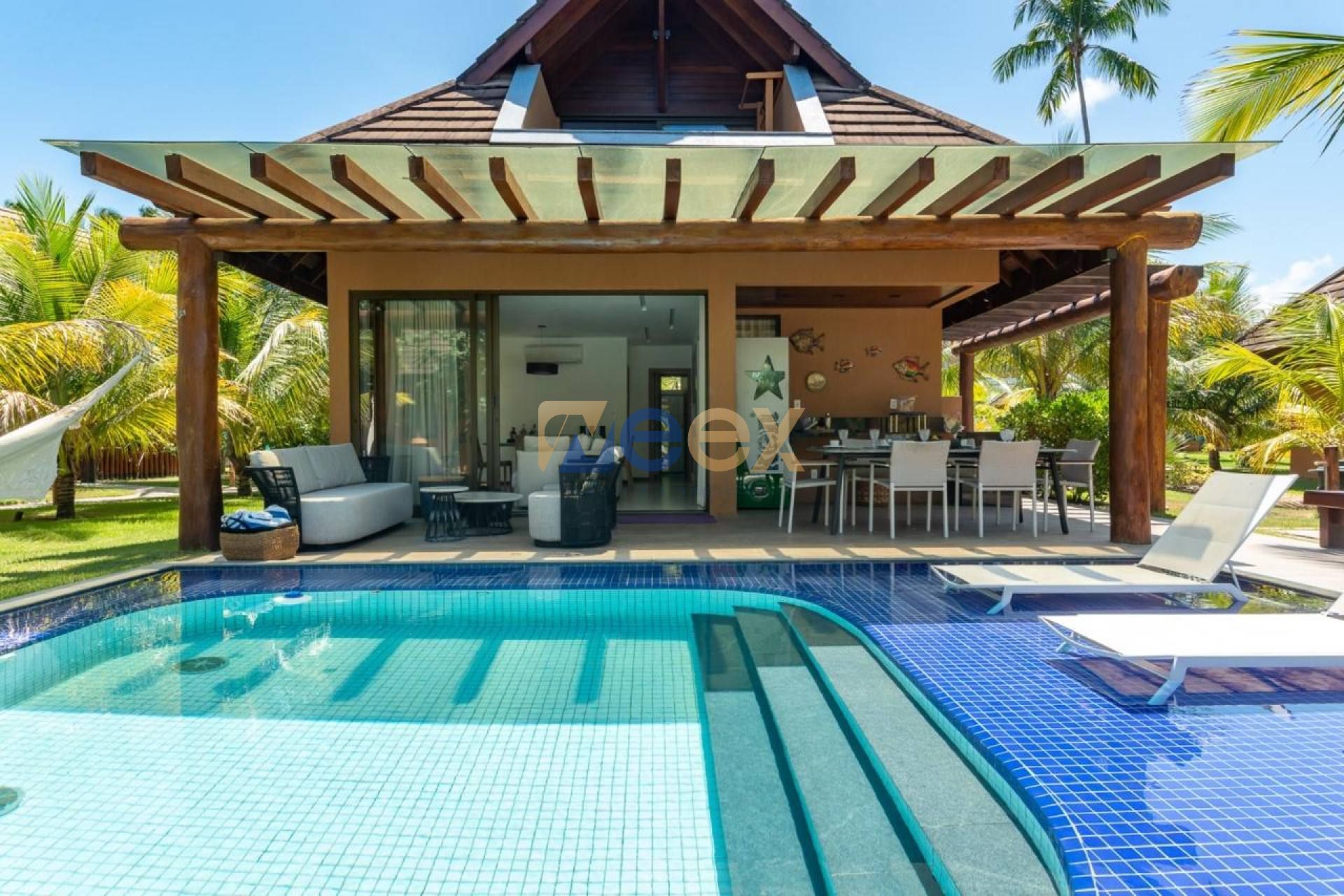 Casa de Condomínio no Eco Resort Para Vender com 3 quartos 3 suítes Beira mar na Praia dos Carneiros  em Tamandaré