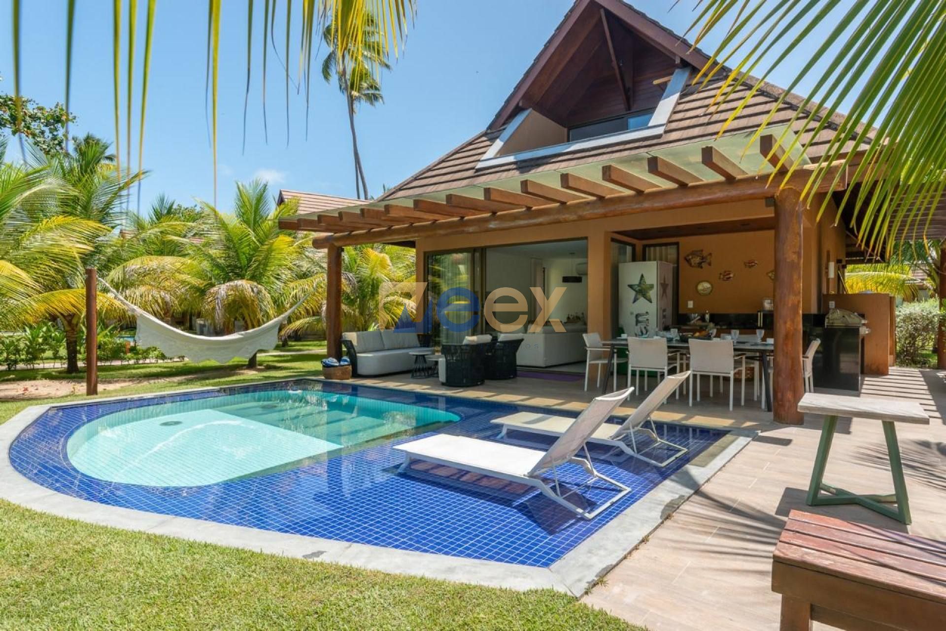 Casa de Condomínio no Eco Resort Para Vender com 3 quartos 3 suítes Beira mar na Praia dos Carneiros  em Tamandaré