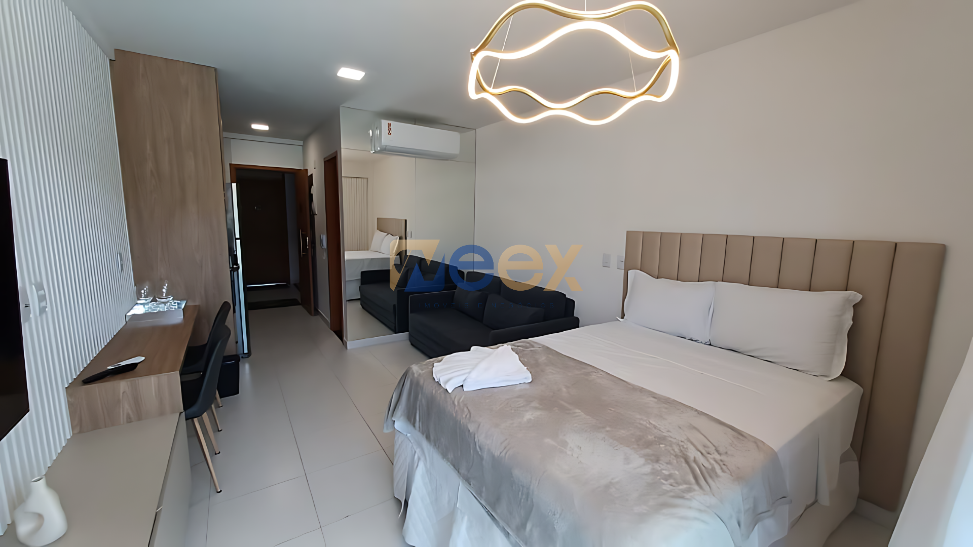 Flat à Venda em Muro Alto – 1 Quarto Suíte, Conforto e Sofisticação em Ipojuca
