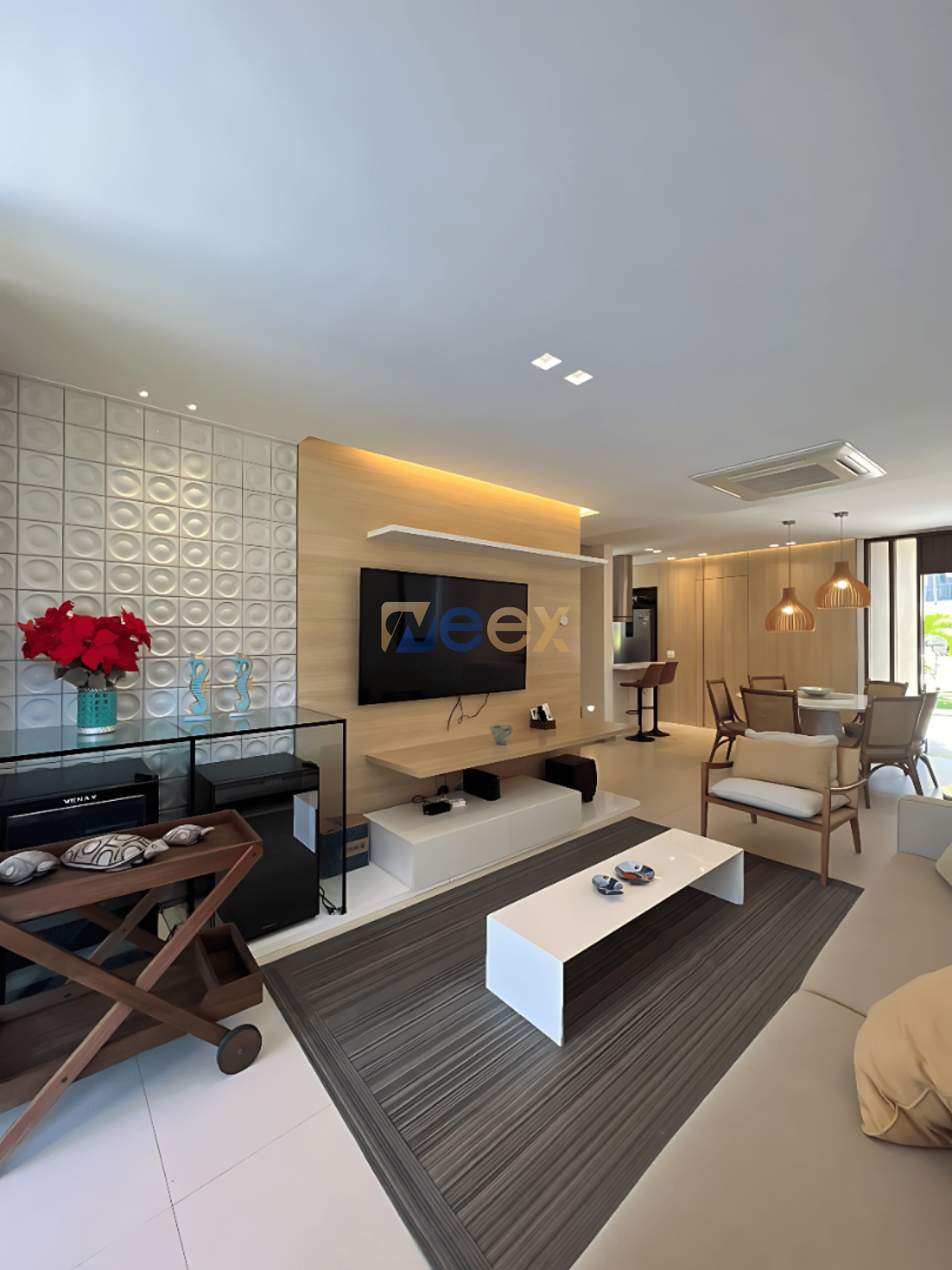 Casa de Condomínio pé na areia Para Vender com 3 quartos 2 suítes no bairro Muro Alto em Ipojuca