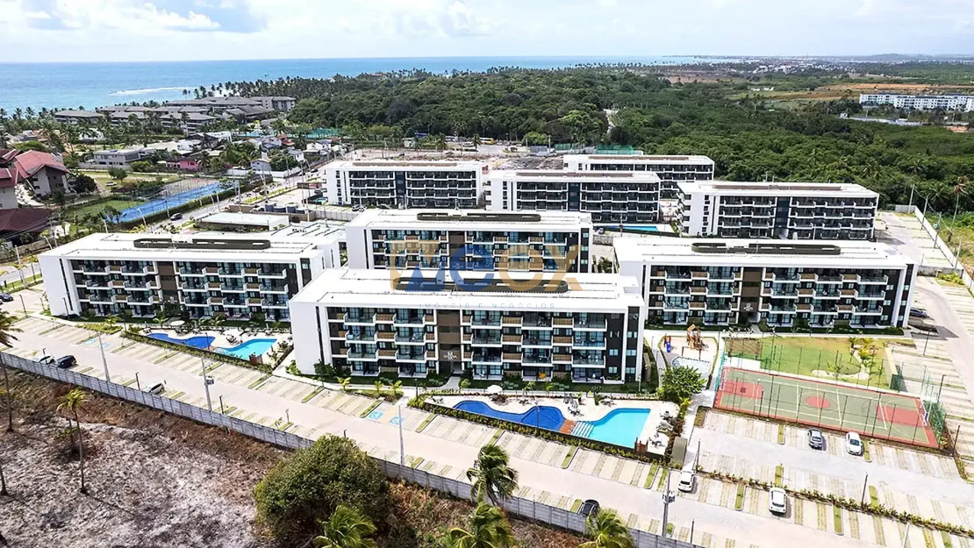 Apartamento Para Vender com 1 quartos 1 suítes no bairro Muro Alto Porto de Galinhas Ipojuca-PE