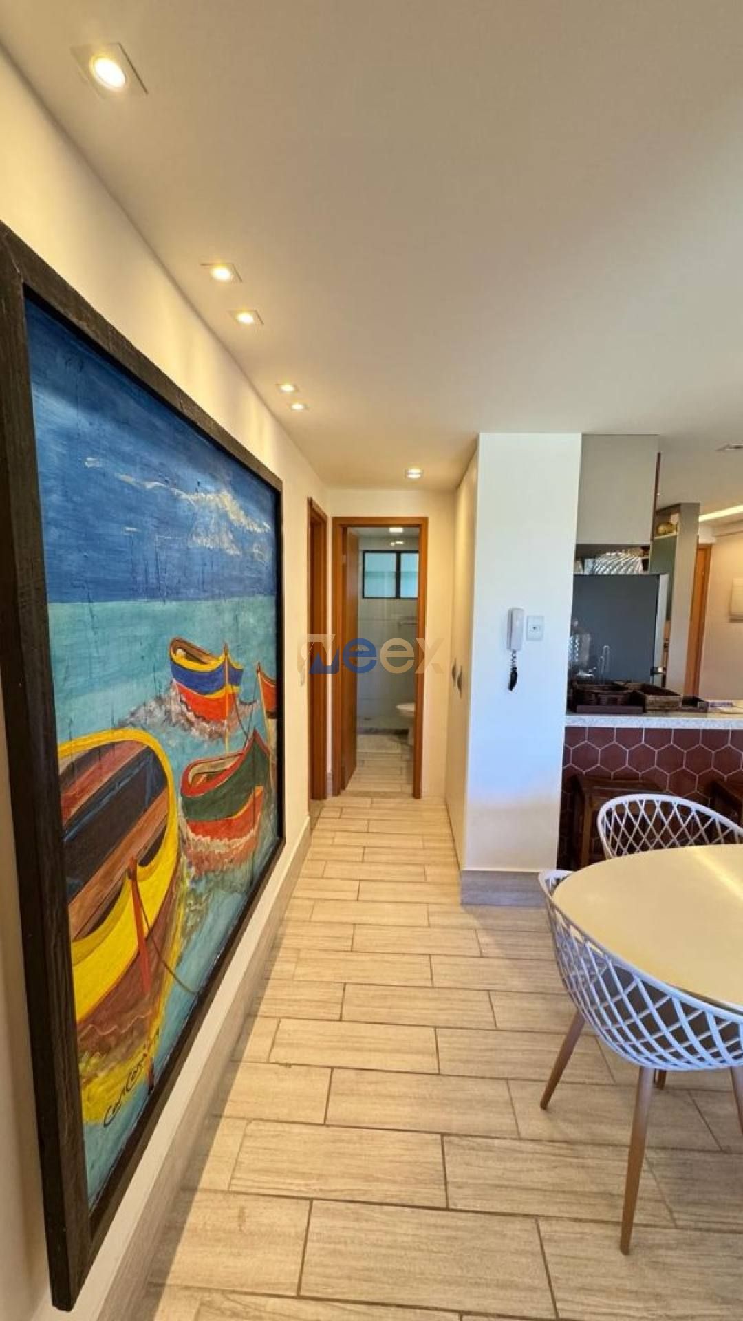 Apartamento Beira-Mar em Muro Alto | 2 Quartos (1 Suíte) | Mobiliado