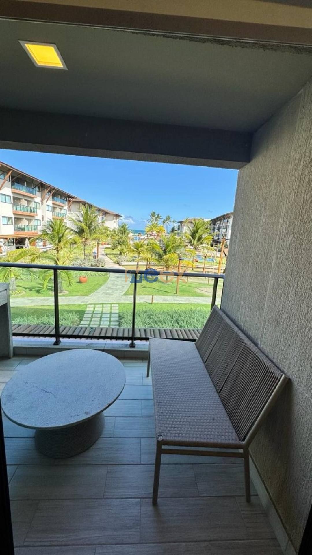 Apartamento Beira-Mar em Muro Alto | 2 Quartos (1 Suíte) | Mobiliado