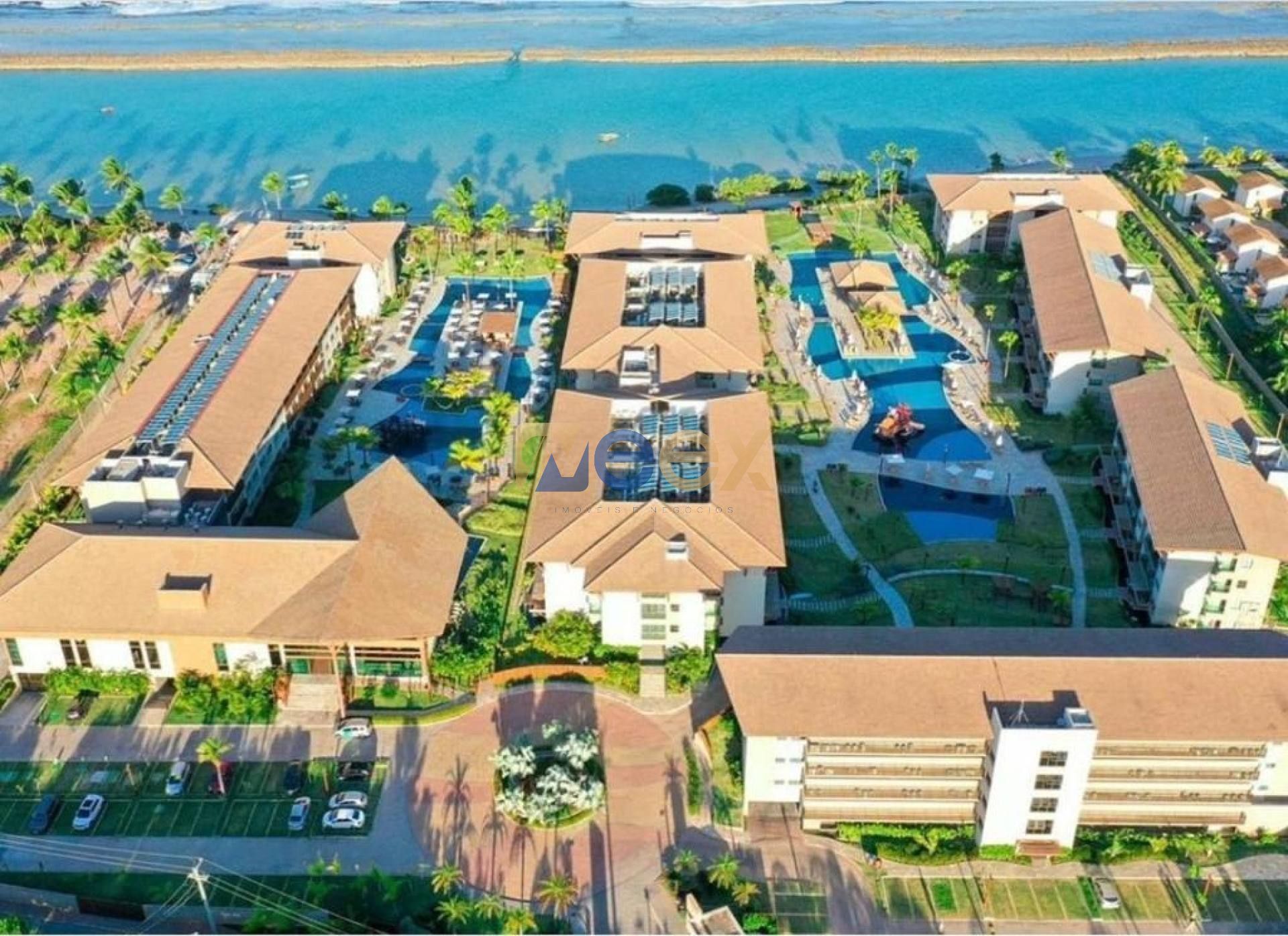 Apartamento Beira-Mar em Muro Alto | 2 Quartos (1 Suíte) | Mobiliado