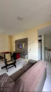 Apto mobiliado e com ar condicionado no Condomínio Aconchego